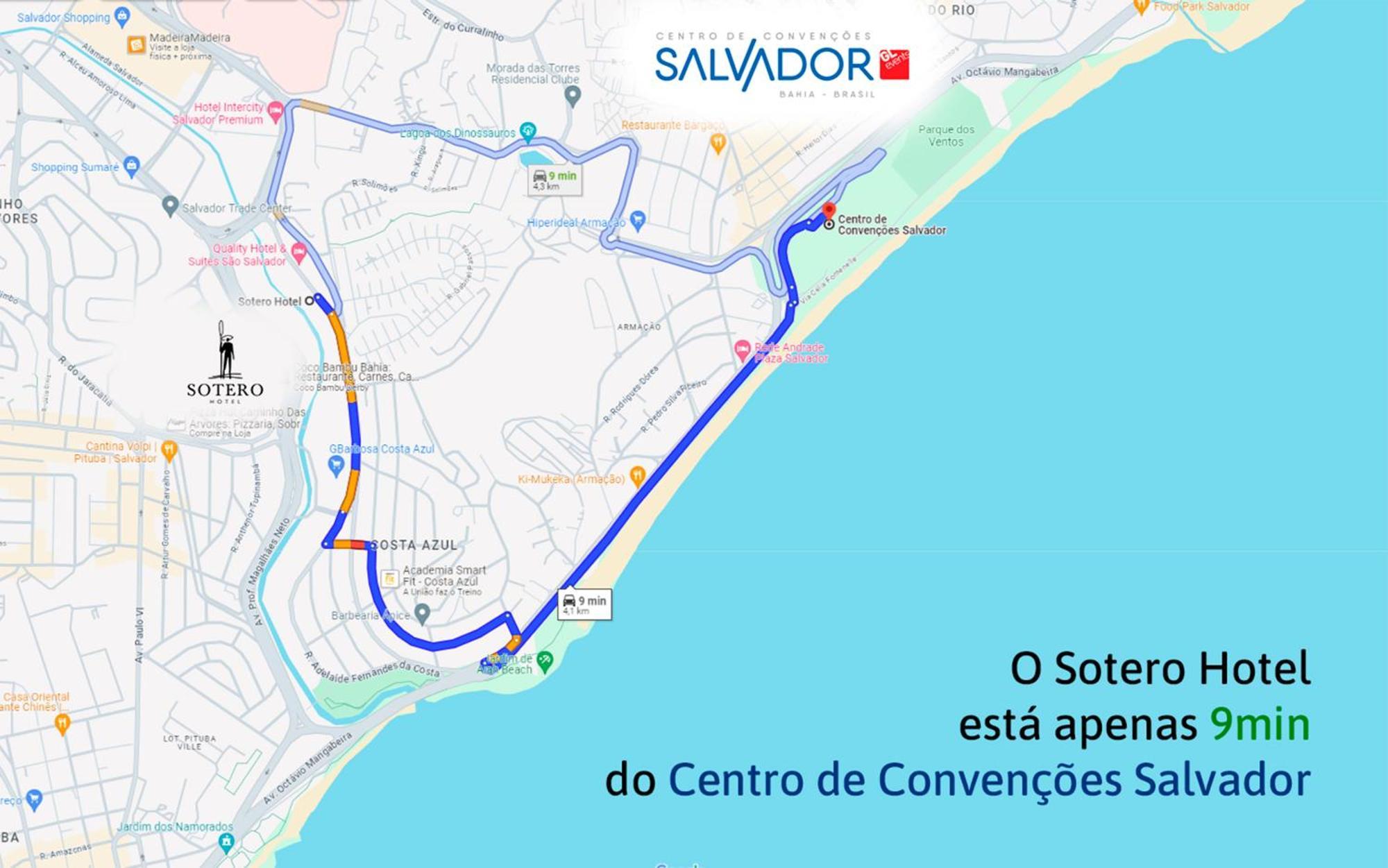 Sotero Hotel By Castelo Itaipava Salvador Kültér fotó
